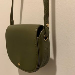 Tory Burch Olive Green Crossbody Bag